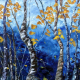 Art - Cold. Colors. And the painting 