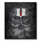 Devotee. Devoted. Yogi!  Acrylic on canvas, 23x27