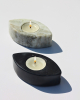 Marble Eyes T-light Holder  (set of 2)