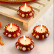Matka Wax Filled Diyas