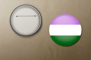 Gender Queer Badge