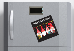 Merry Christmas Santa Fridge Magnet