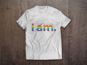 I am T-shirt In White